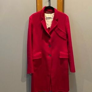 Jil Sander cashmere car coat CASHMERE